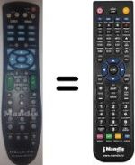 Replacement remote control Wharfedale WH-AV4337 USB