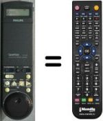 Replacement remote control Philips VR948
