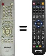 Replacement remote control Samsung DVDMC20