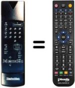 Replacement remote control Technisat MULTYMAC6