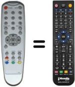 Replacement remote control Kathrein UFE305-S