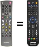 Replacement remote control Kathrein UFS732SW