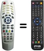Replacement remote control Clarke Tech C-TECH3100 PLUS