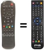 Replacement remote control Kathrein CITYCOMCCR520