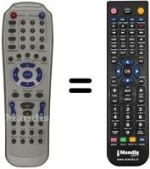 Replacement remote control REMCON691