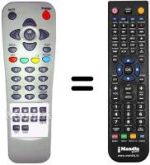 Replacement remote control Arion PS1900CR