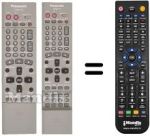 Replacement remote control Panasonic DMRE-30