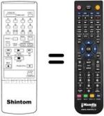 Replacement remote control SHINTOM REMCON101