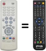 Replacement remote control Samsung DSB-A200C