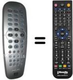 Replacement remote control Philips 242254900968