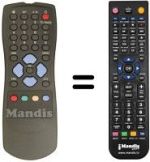 Replacement remote control RC1112905 / 00