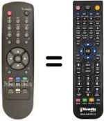 Replacement remote control RC610