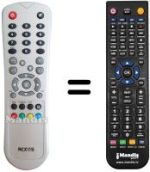 Replacement remote control Medion MD24242