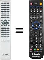 Replacement remote control Medion MD40288