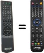 Replacement remote control RMT-D156P