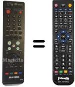Replacement remote control Samsung MF59-00286A