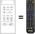 Replacement remote control Thomson REMCON095