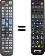 Replacement remote control Samsung HVS57570