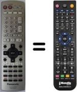 Replacement remote control HVS59069