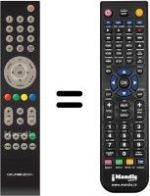 Replacement remote control WHV12328W