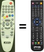 Replacement remote control SEC0328