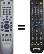 Replacement remote control WHV15348W