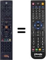 Replacement remote control WHV14569W