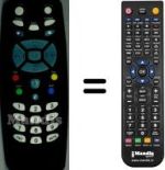 Replacement remote control WHV14827W
