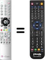Replacement remote control WHV14750W