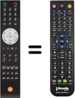 Replacement remote control Waoo WHV14019W