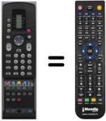 Replacement remote control HVS54963