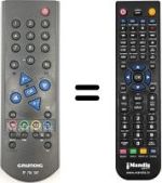 Replacement remote control SEC0521