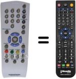 Replacement remote control SEC15981