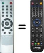 Replacement remote control WHV14495