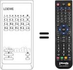 Replacement remote control SEC1433