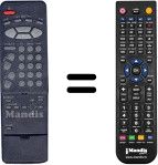 Replacement remote control SEC3345
