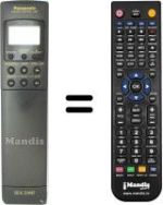 Replacement remote control SEC2855