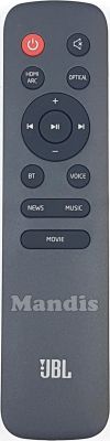 Original remote control JBL 105001717