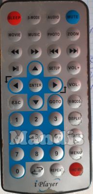Original remote control I-PLAYER connection n&c