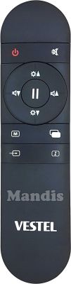 Original remote control VESTEL BRC0221111/01 (23344605)