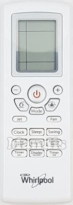 Original remote control WHIRLPOOL C00415561 (482000017931)