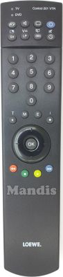 Original remote control LOEWE OPTA CONTROL 201 VTR (87000053) Original remote control LOEWE OPTA CONTROL 201 VTR (87000053)