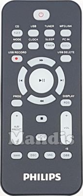 Original remote control PHILIPS 996510056564 Original remote control PHILIPS 996510056564