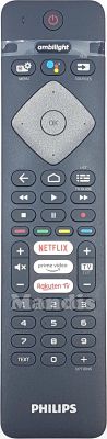 Original remote control PHILIPS 996592100942 Original remote control PHILIPS 996592100942