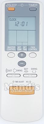 Original remote control FUJITSU AR-JW21