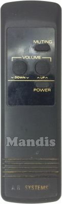 Original remote control AR SYSTEMS ARS001