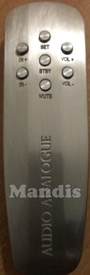Original remote control AUDIO ANALOGUE PucciniSettanta