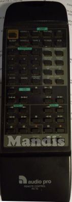 Original remote control AUDIO PRO RV70