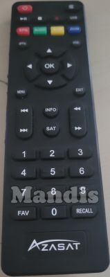 Original remote control AZASAT AZSA800