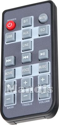 Original remote control BENNETT & ROSS Maximus 2.1